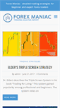 Mobile Screenshot of forexmaniac.com